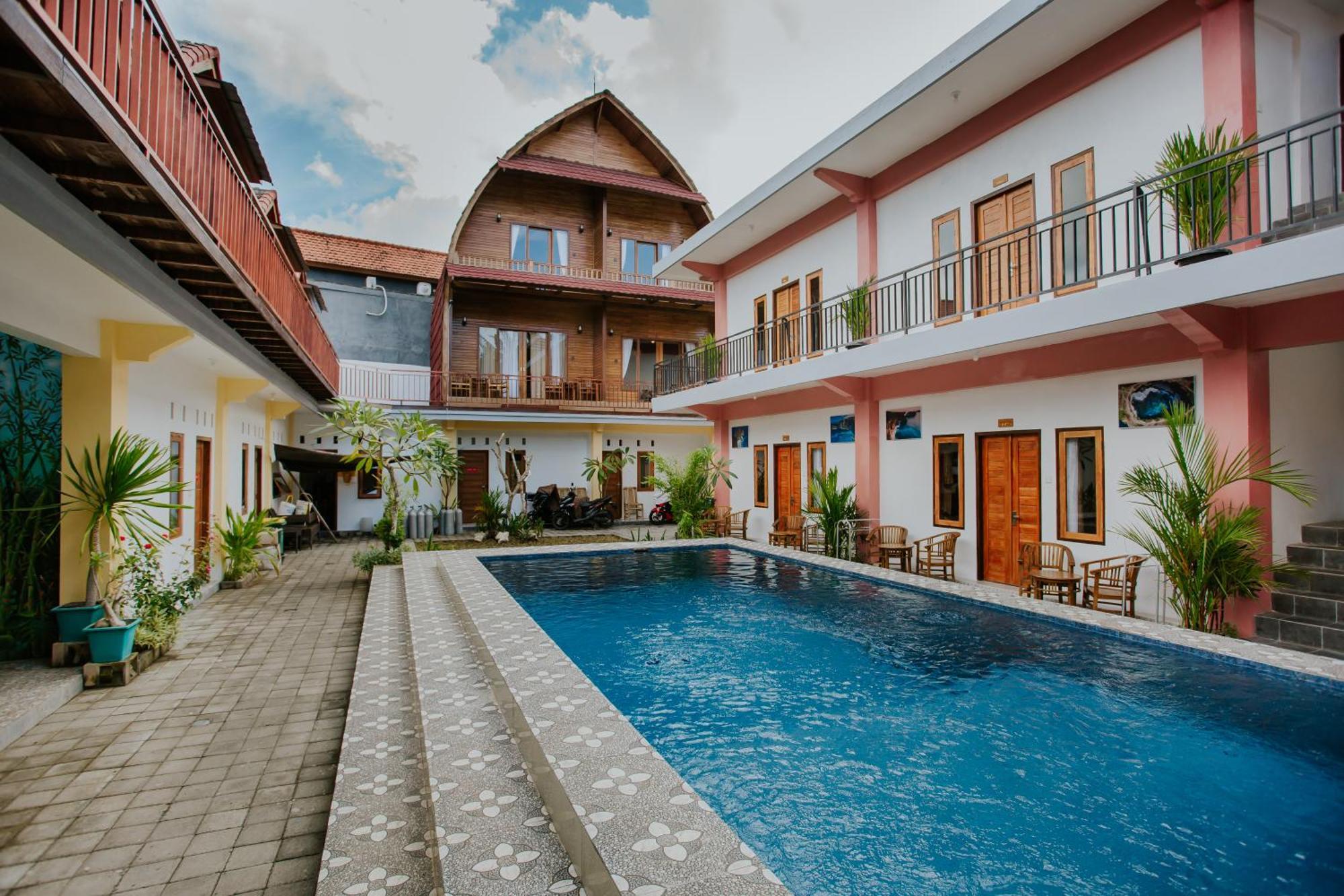 Garuda Hostel & Accomodation Nusa Penida Toyapakeh Exterior photo